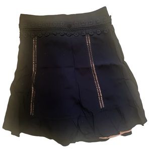 FOR LOVE AND LEMONS 🍋 Black Skirt size Small
